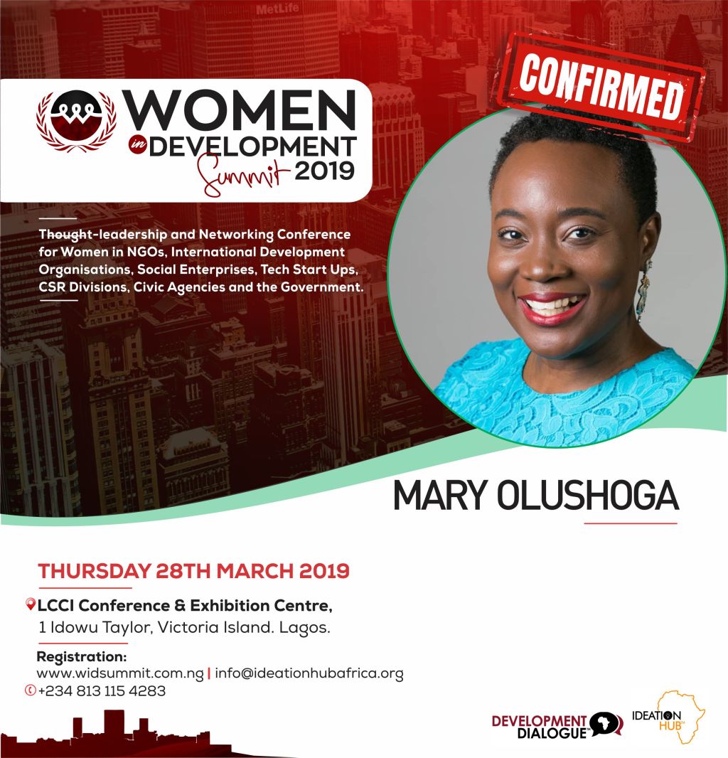 Founder of AWP Network, Mary Olushoga to Speak at Women in Development Summit in&nbsp;Lagos